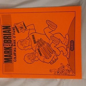 Mark & Brian coloring book.  #KLOS #Mark and Brian #Collectable #95.5
